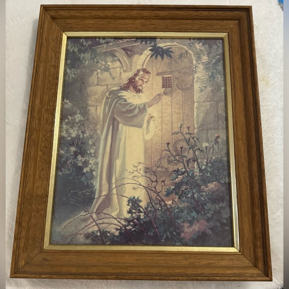 Cross Publishing Other - Vintage Jesus Religious Artwork Painting Made in USA